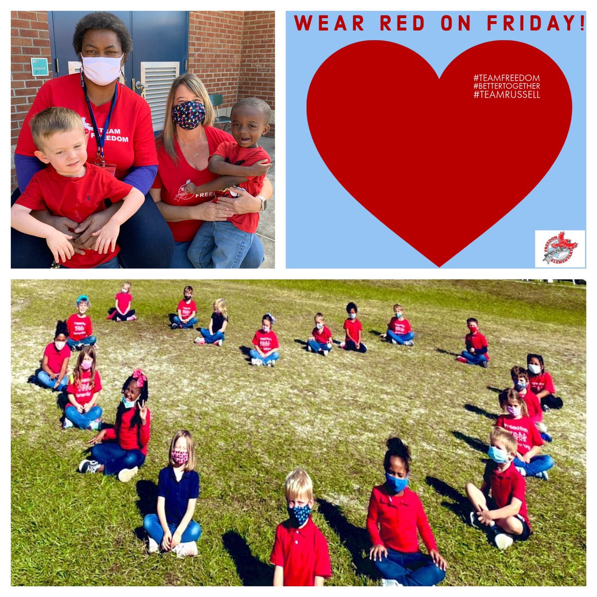 FreedomVolusia's tweet photo. We are better for knowing you. Thank you for your guidance, your love, and your never ending support. @jrussell_t #TEAMRussell #RedForRussell #BetterTogether #TEAMFreedom https://t.co/JZTgzyNuQg