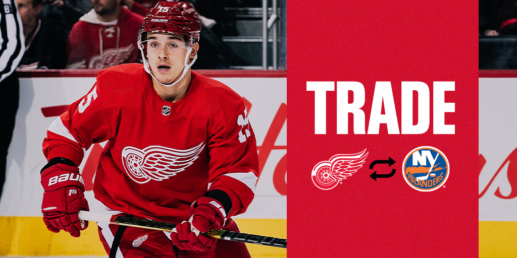 Detroit Red Wings on Twitter: "UPDATE: The #RedWings have traded the rights to forward Dmytro Timashov to the New York Islanders in exchange future considerations. https://t.co/Ez2ZU6dho1" / Twitter