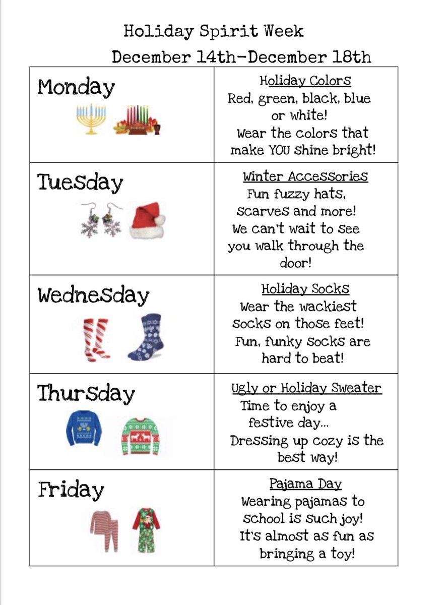Next week at Haldane Elementary