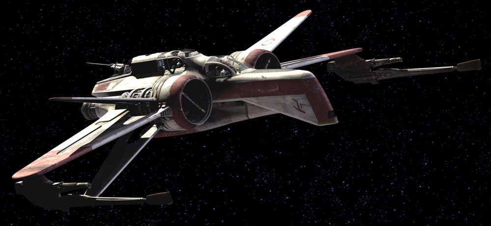 Ryan Church finally designed the ARC-170 starfighter.