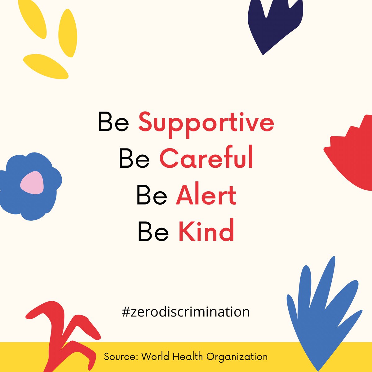 zerodiscrimin's tweet photo. Be alert for HIV and #covid19 and #SpreadKindness instead. 
#zerodiscrimination https://t.co/tyxHwSvjcR