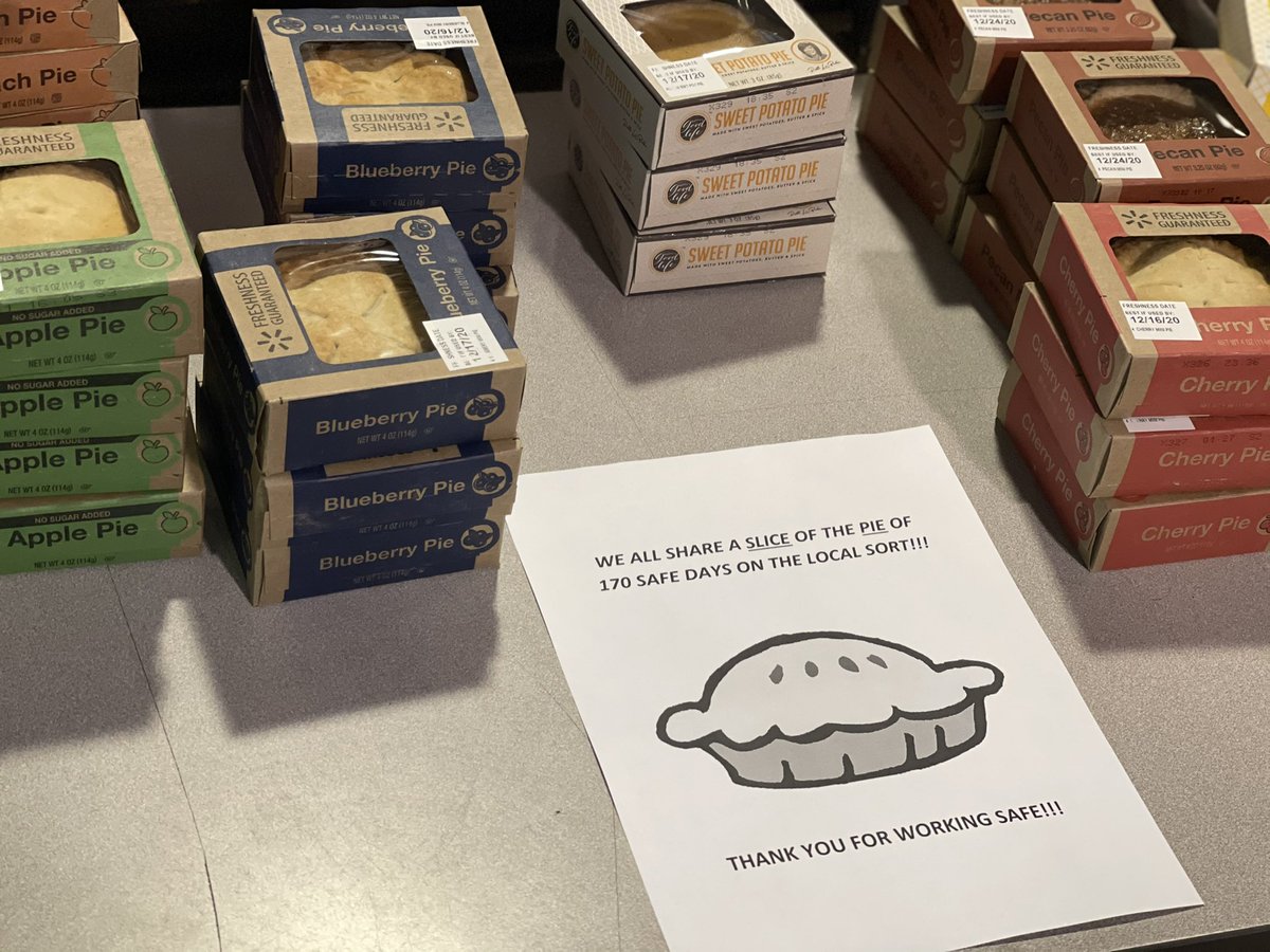 A small thank you to the team for 170 Days Safe!! 🕺🏽<a href="/Stephanie_Dex/">Stephanie Dexter</a> <a href="/TimPope007/">tim pope</a> <a href="/ericgriffin86/">Eric Griffin</a> <a href="/NP_UPSers/">Northern Plains</a> <a href="/dugan_gill/">Dugan Gill</a> <a href="/AronPeterson5/">Aron Peterson</a> <a href="/Brijolly/">Brianna Yanke</a> <a href="/UPS_Bauer/">Adam Bauer</a> <a href="/AnthonyBabcoc11/">Anthony Babcock</a>