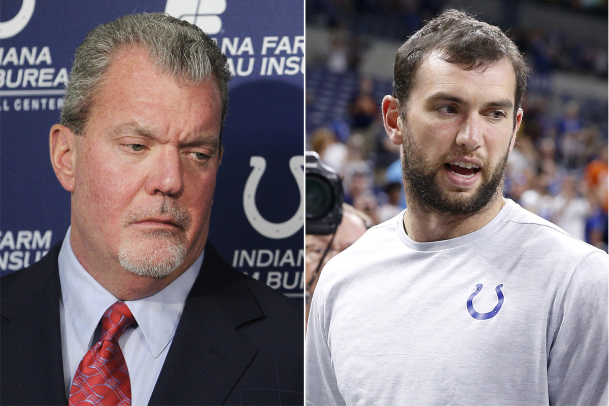 Jim Irsay is giving up on Andrew Luck returning to Colts