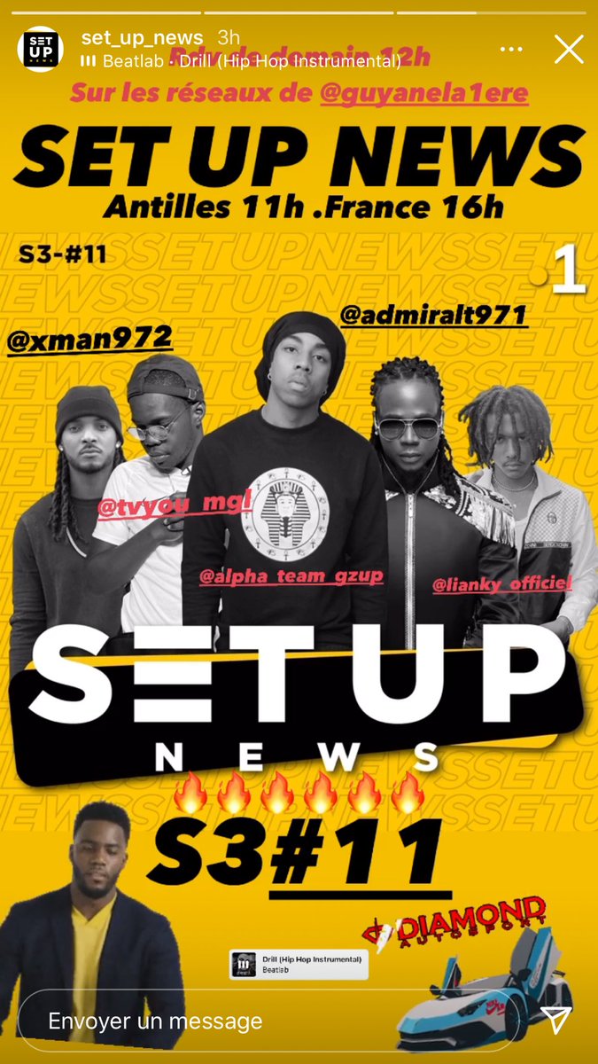 BHPstudio's tweet photo. SET UP News #music #video #info 🔥 https://t.co/vTMevvUlk1 #setupnews #FoxNews #Reportagesdecouverte #YouTube https://t.co/IuIA2CYNbL