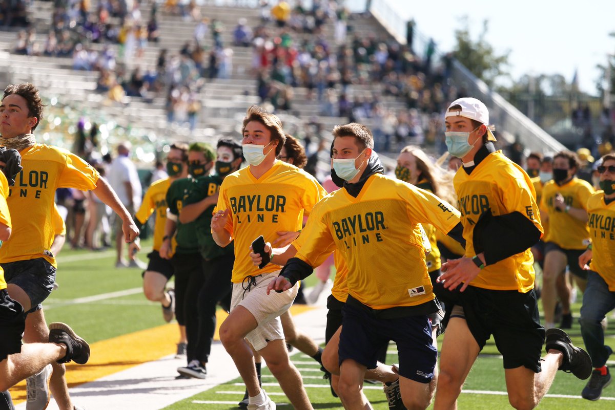 Don’t forget!! Tomorrow, EVERYONE is invited to wear thier <a href="/BaylorLine/">Baylor Line</a> jersey as we celebrate 50 years of the Baylor Line!!! <a href="/BaylorAthletics/">Baylor Athletics</a>