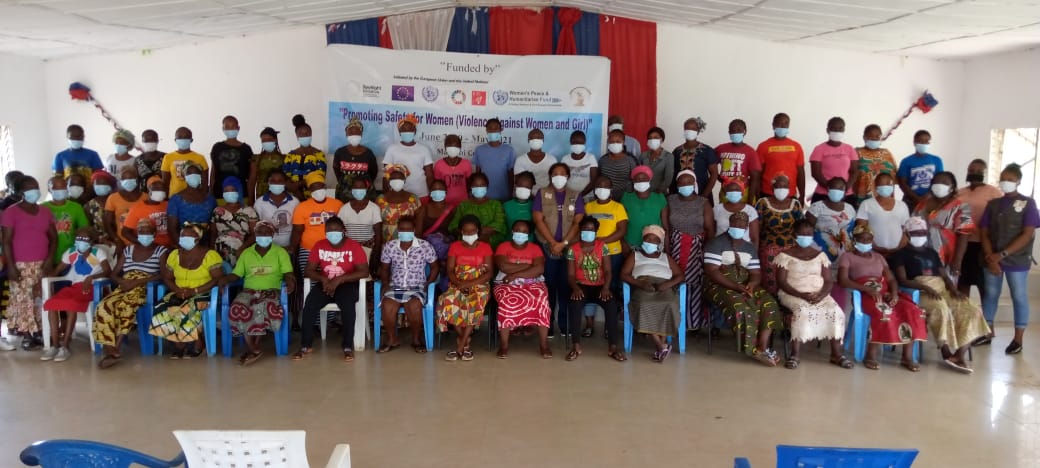 Awereness/Training  Phase II
Promoting Safety for Women and Girls(Violence Against Women and Girls)A Spotlight Initiative Project Funded by #WPHF with Support from #UNWOMEN 
#UNDP #GWF2020 #GlobalGoals 🇱🇷