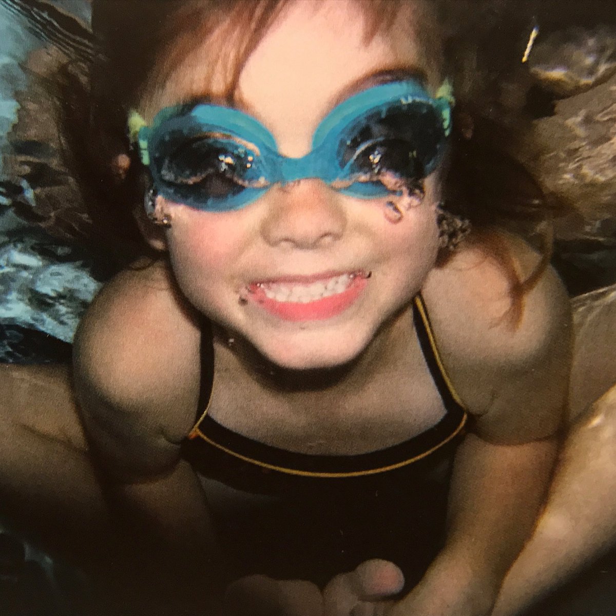 GreenWaveSwim's tweet photo. Now ➡️ Then!

Check out this #FlashbackFriday of our senior @jenigriffin4 😁

#RollWave https://t.co/euizFh5S6L