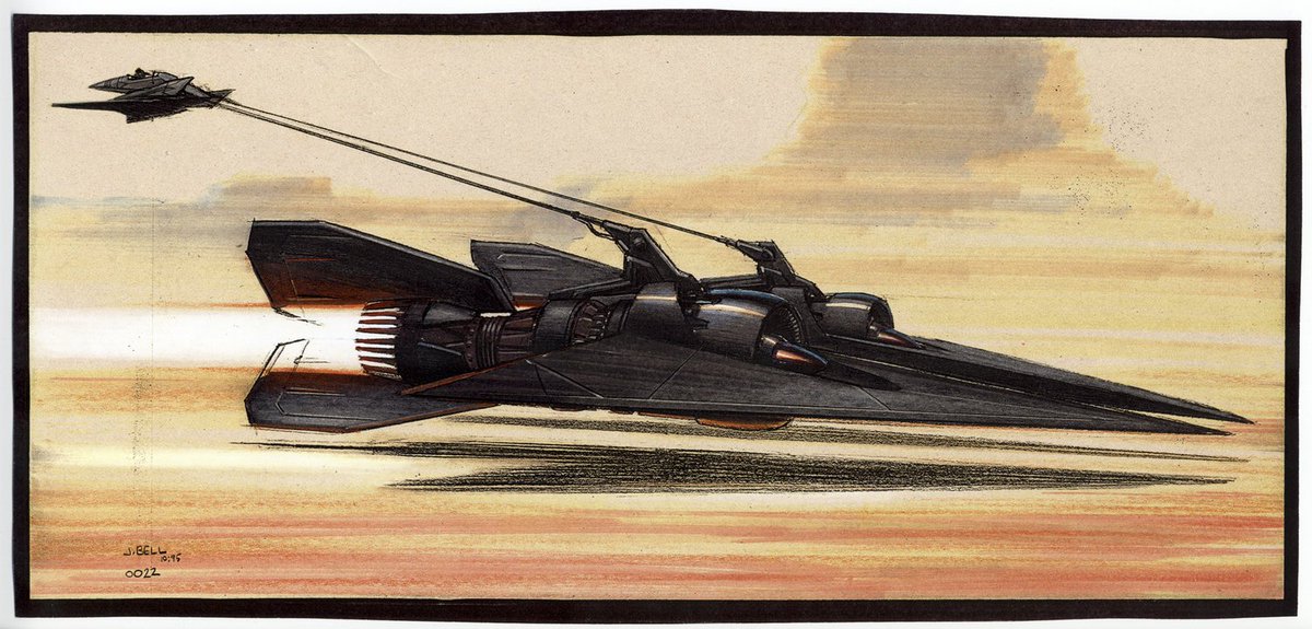 Other John Bell artworks for The Phantom Menace.