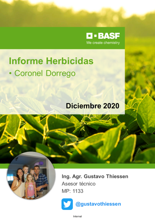 ClaudioSaenz9's tweet photo. Situación Malezas y BQ. Cuarto Informe Asesores Zona Partido Coronel Dorrego.  Muchas gracias @gustavothiessen; @colo476  💪💪
@BASF_Agro_ARG
#BASFinformes
https://t.co/rp8aV5C9YA~! https://t.co/gUmen8m7G0