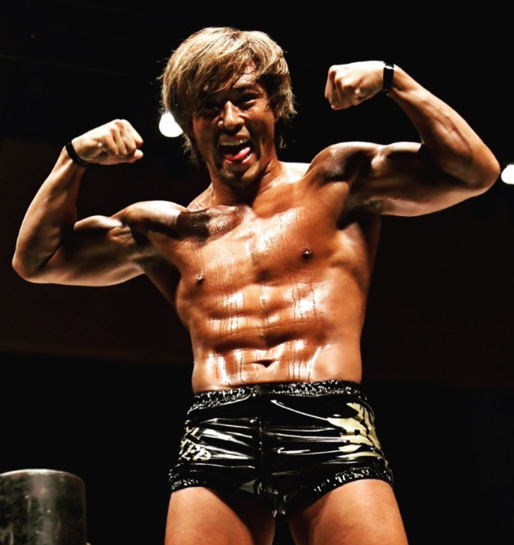 Ben-K- benjamin kennedy- the strength of him- flexes a lot- like ok we get it u beautiful & stRONg- used to have shingo's mullet- okuda BFF- betrayed a group to join another group then kicked off by the group lel- was beefy then slims down and now we are all confused