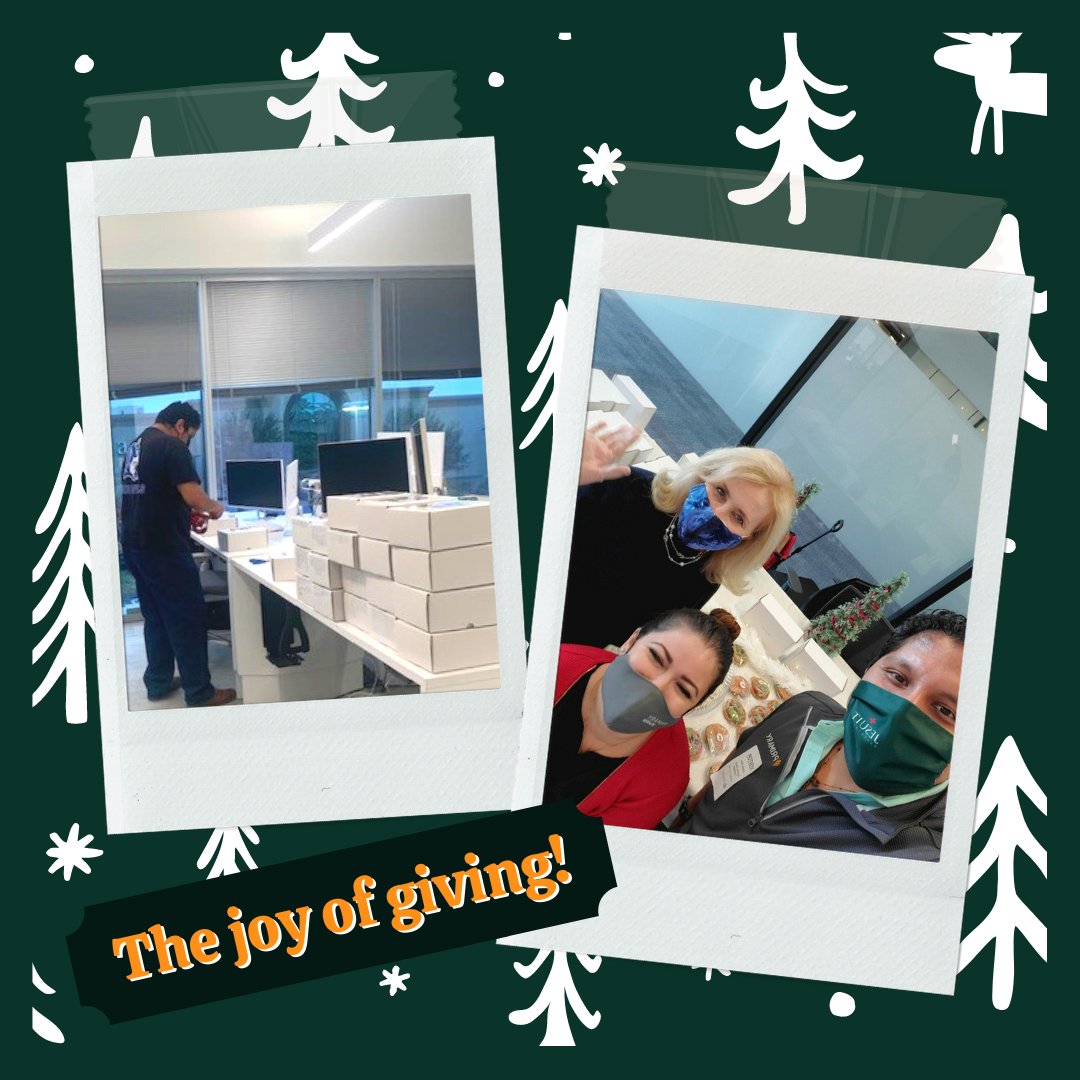 primaryservices's tweet image. Why do we love the holiday season? Because we love spreading joy! Although the holidays are a little different this year, we are still on a mission to spread some holiday cheer ❤