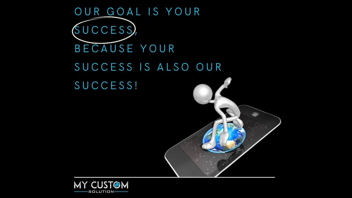 customsolution_'s tweet image. Ο στόχος της mycustomsolution.com είναι η επιτυχία σας, γιατί η επιτυχία σας είναι και η δική μας επιτυχία!🚀
#Success #MCS