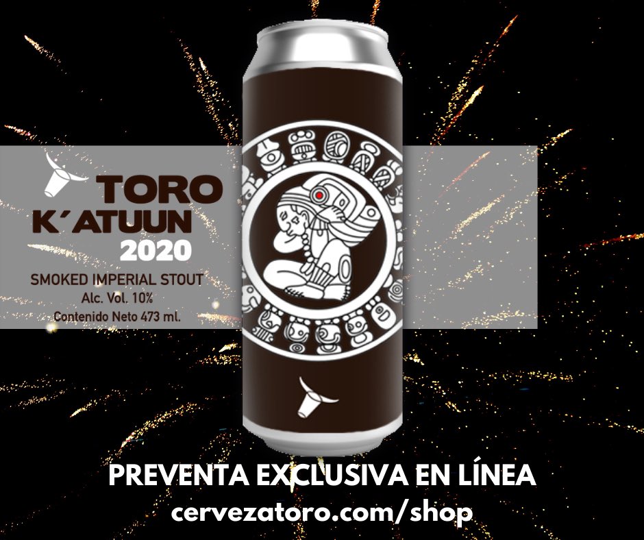 ¡YA SALIÓ!
Nuestra edición invernal está lista para que la pidas en nuestra tienda en línea ¡y viene en latón de 473ml!
Stout Imperial con 10% alc. vol.
cervezatoro.com/shop