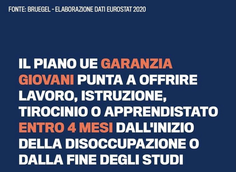 Desiree17597's tweet photo. 🇪🇺Il consiglioUE ha adottato all'unanimità una raccomandazione per potenziare il pacchetto Garanzia Giovani, tutti gli under25 riceveranno un'offerta qualitativamente valida di lavoro o formazione entro 4 mesi dall'inizio della disoccupazione o dall'uscita dalla scuola
#IRL2020⬇️ https://t.co/ijAHtn9Fyt