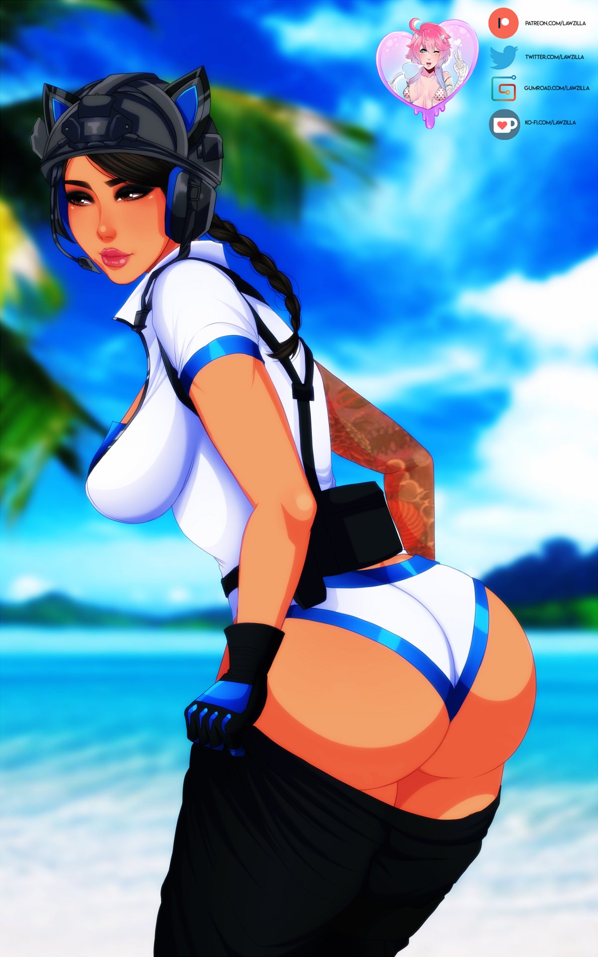 💙 lawzilla 💙 on X: Mara Notice Meow from CoD: MW 💙 Commission for  Tonayan Boogard ✨ High-res + no watermark + lingerie + stages of undress +  nude avaiable 👉 t.coatrf199zdF