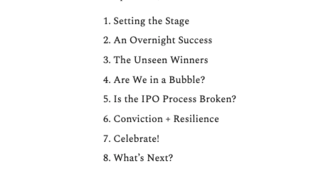 I did a deep dive into the history + biggest lessons from two companies that went public this week:  @Airbnb and  @DoorDash.In its simplest form, this is my attempt to distill down what these IPOs mean for the greater tech echo-system.Topics I explore in this mega-thread: