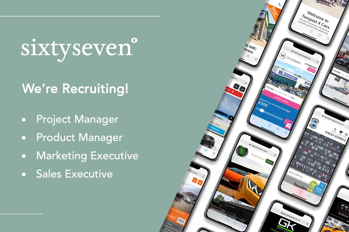 67degreesuk's tweet photo. Due to continued growth we're excited to recruit for the following roles: 

▪️ Project Manager
▪️ Product Manager
▪️ Marketing Executive
▪️ Sales Executive

Interested? Please send your CV to iwanttowork@67degrees.co.uk now!

We kindly ask no agencies please. | #67Degrees https://t.co/ZVuGGrc9JC