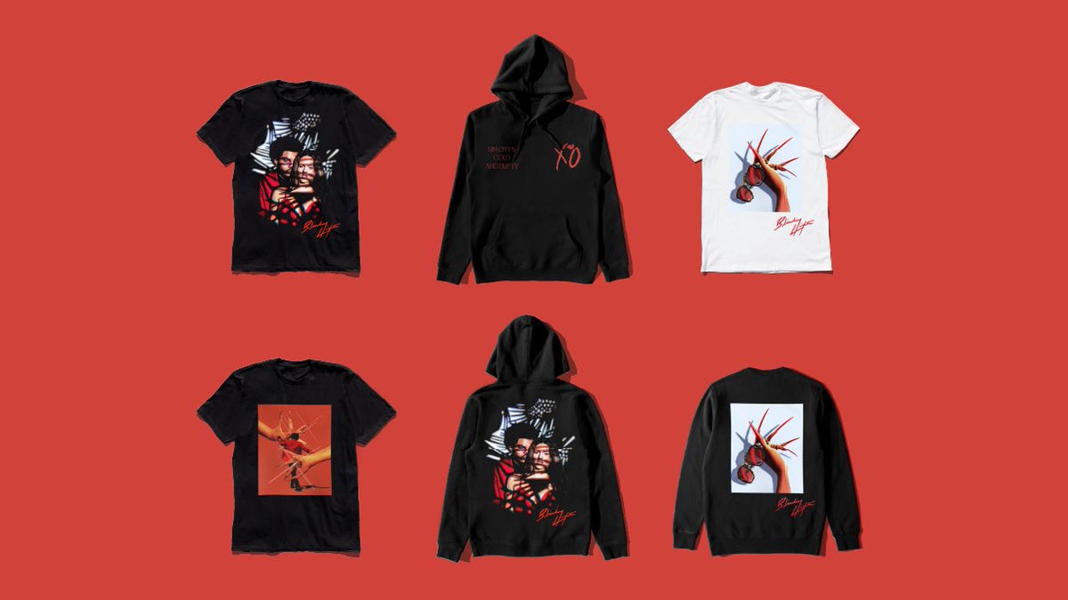 xo the weeknd merch