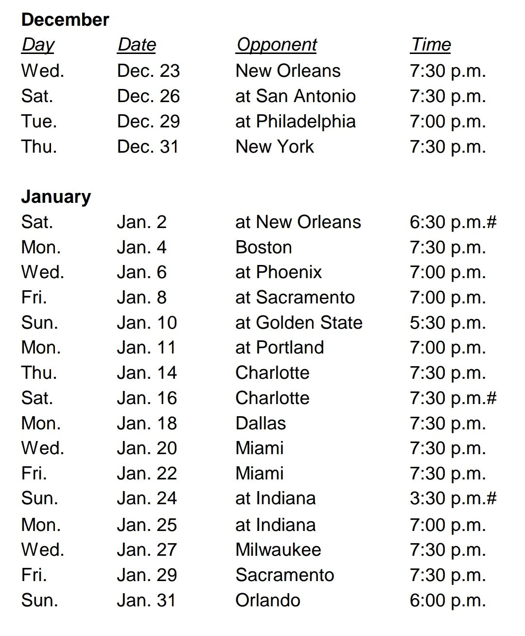 Raptors cheap schedule 2020