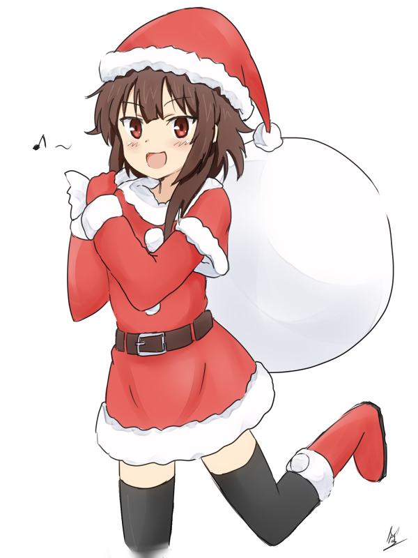 めぐみん(このすば) 「めぐみんサンタ

めぐみんてそのままサンタコスが似合うよね!

#この素晴らしい」|MA-2㌠のイラスト