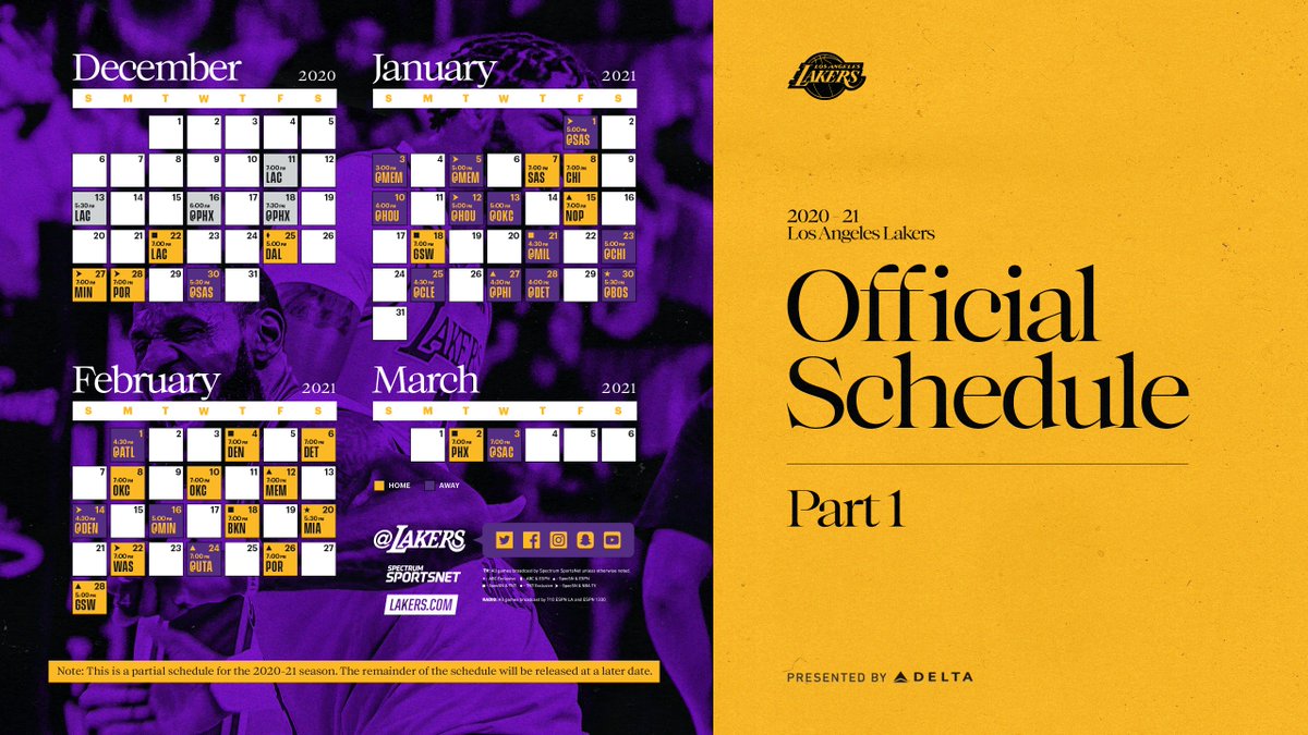 Lakers tweet picture