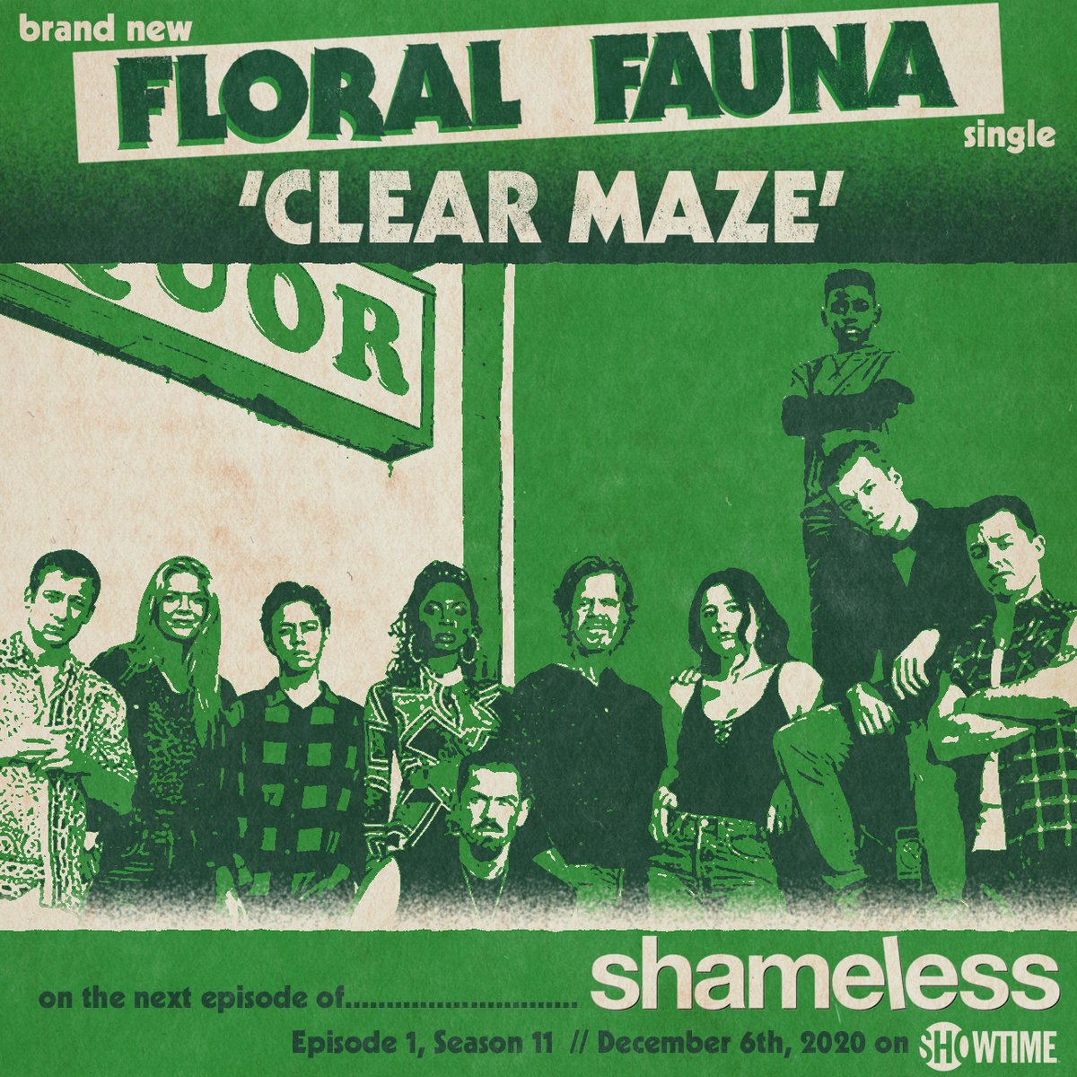 Got a new single, CLEAR MAZE, dropping 12/11, but not before the first episode of the last season of <a href="/SHO_Shameless/">Shameless</a> premieres it this Sunday, 12/6 on <a href="/showtime/">SHOWTIME</a>!

Huge thanks to @evh5738 for championing our tunes, and to Ann Kline for her impeccable taste.