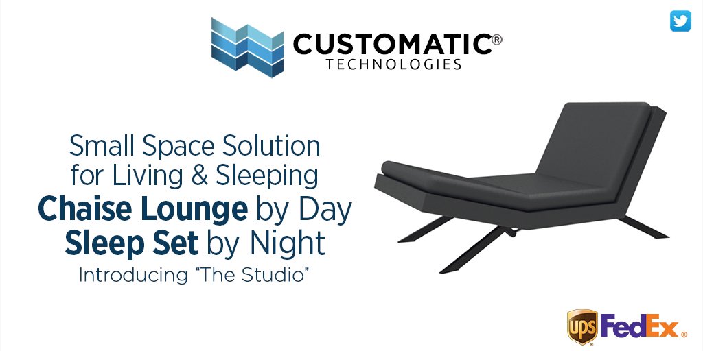 CustomaticTech's tweet image. NEW! Chaise Lounge by Day/Sleep Set by Night with Built-in Memory Foam Mattress! VISIT: bitly.com/ctNEW2020

#adjustablebed #sleeptechnology #sleepsolutions #beds #bedroom #bedroomdecor #mattress #sleep #newbed #furniture #nap #dream #future  #sleepwell #health #wellness