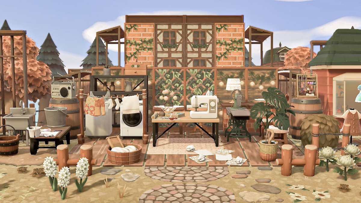 pickles_ac's tweet photo. Able Sisters’ upgraded studio! Preset: chamomile by @faesprout https://t.co/FSOkd2yxW8