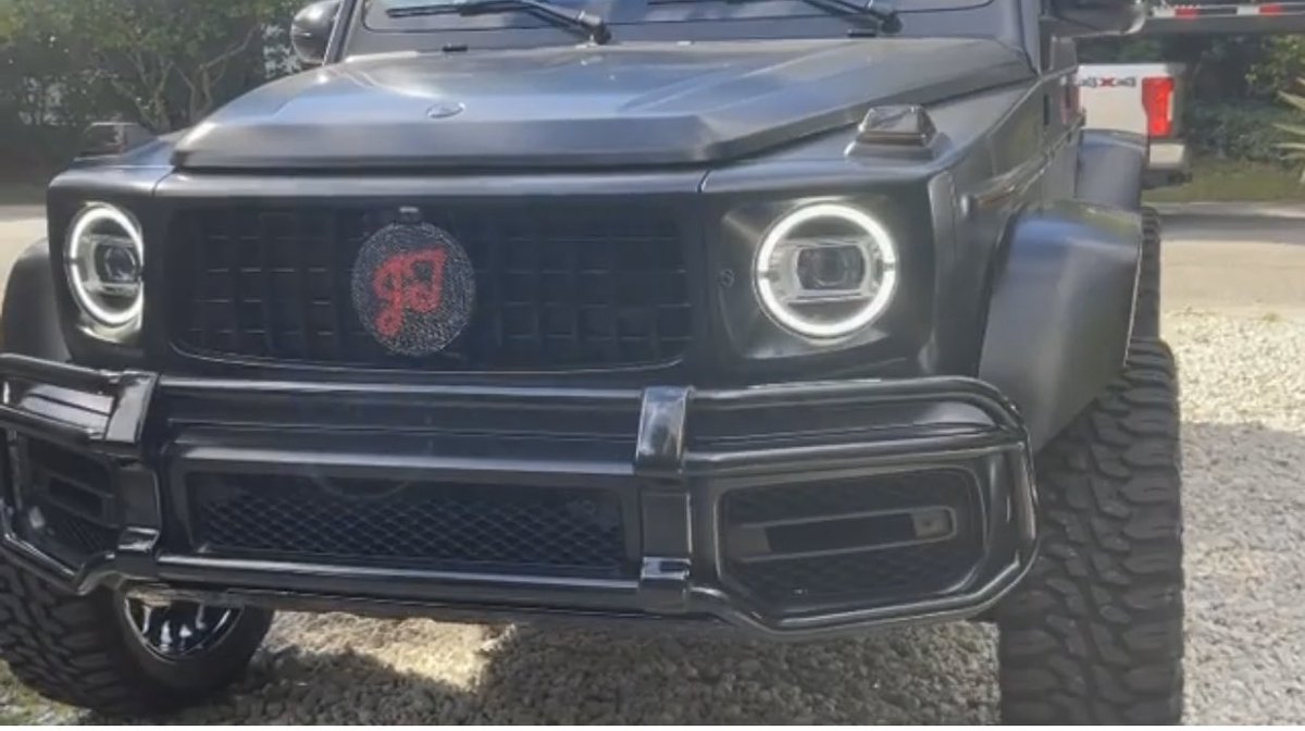 Drew Auf Twitter Hmmm Who Sold Jt A Fake Brabus G Wagon