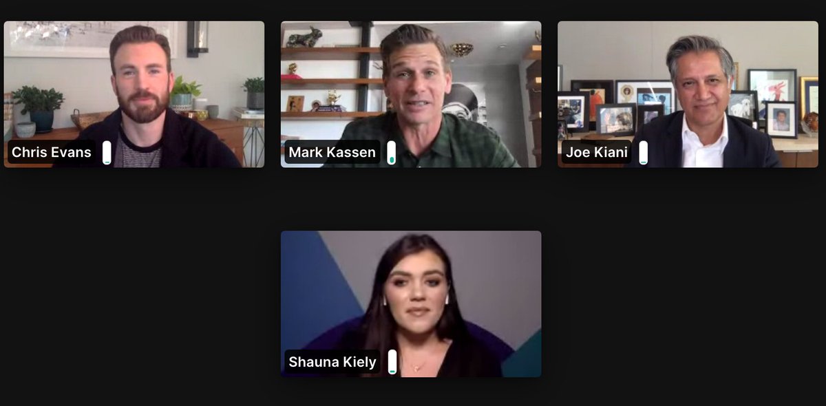 ChsPlntDiaries's tweet image. My colleague @ShaunaKiely_ absolutely killed it! Interviewing Joe Kiani, Mark Kassen &amp;amp; Chris Evans about their civic engagement platform A Starting Point. #websummit2020 #astartingpoint