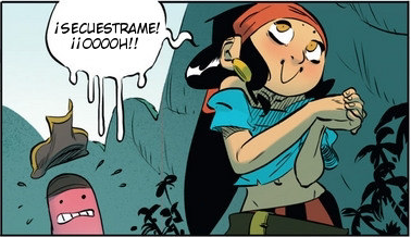 MermaidFighter's tweet photo. #wakfu #elaine #tangomango What I love about these pictures is that they show so much Elaine's personality. She can be romantic, clever, scared, and angry too. Then again in the comics she is in puberty. Too bad her series was canceled, we could have seen more of her develop https://t.co/0isf4DKTy2