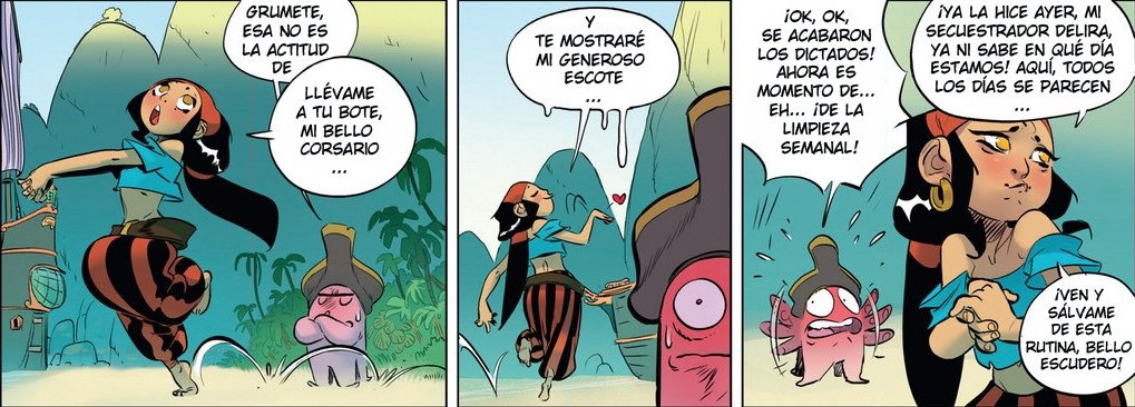 MermaidFighter's tweet photo. #wakfu #elaine #tangomango What I love about these pictures is that they show so much Elaine's personality. She can be romantic, clever, scared, and angry too. Then again in the comics she is in puberty. Too bad her series was canceled, we could have seen more of her develop https://t.co/0isf4DKTy2