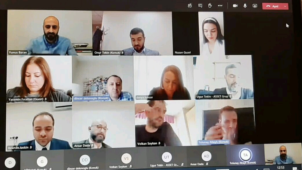 benyunusbaran's tweet photo. Pandemiyle birlikte @YubaiCB strateji çalıştaylarımızı online olarak gerçekleştiriyoruz.

@assetlojistik'in stratejik iletişim değişimini ve markalaşma gelişimini çok değerli bir ekiple birlikte belirledik.

Var gücümüzle markalarımızın gücüne &amp; potansiyeline değer katmaya devam. https://t.co/xysaFFqMAs
