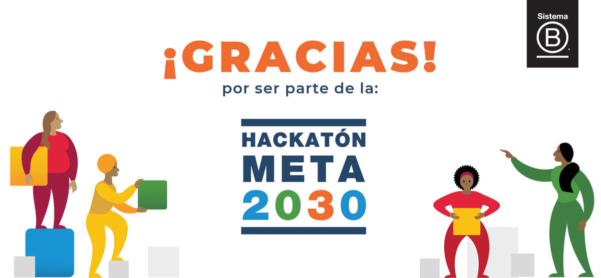 SistemaB's tweet photo. Pueden ver el Hackatón Meta 2030 completo en nuestro canal de YouTube entrando a este link: https://t.co/0m5vxWtJ3S
#Meta2030 https://t.co/MoLhpaupCV