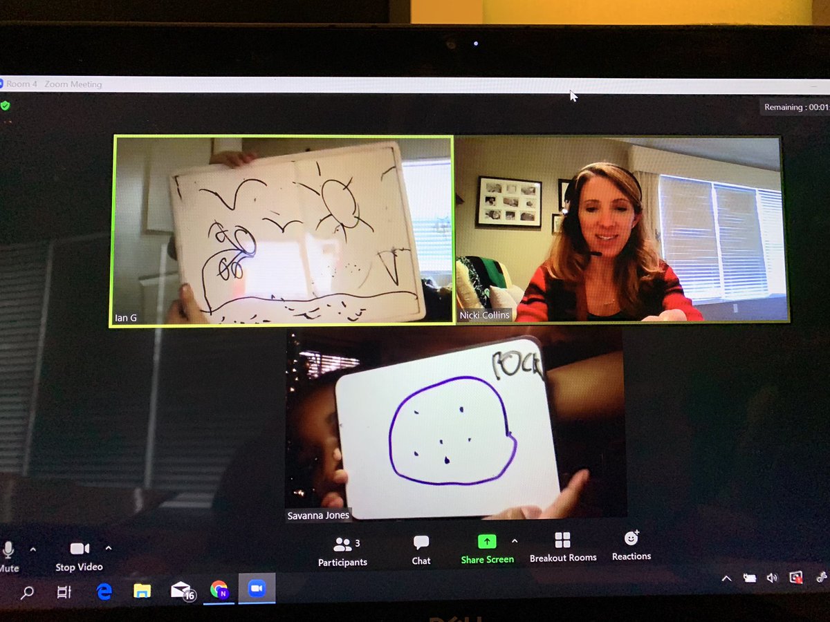 Creative and thoughtful 2nd graders are using “scribble/scrabble” game to turn their drawings into connected science vocabulary words and share with peers! #c2cinwb #LOwb