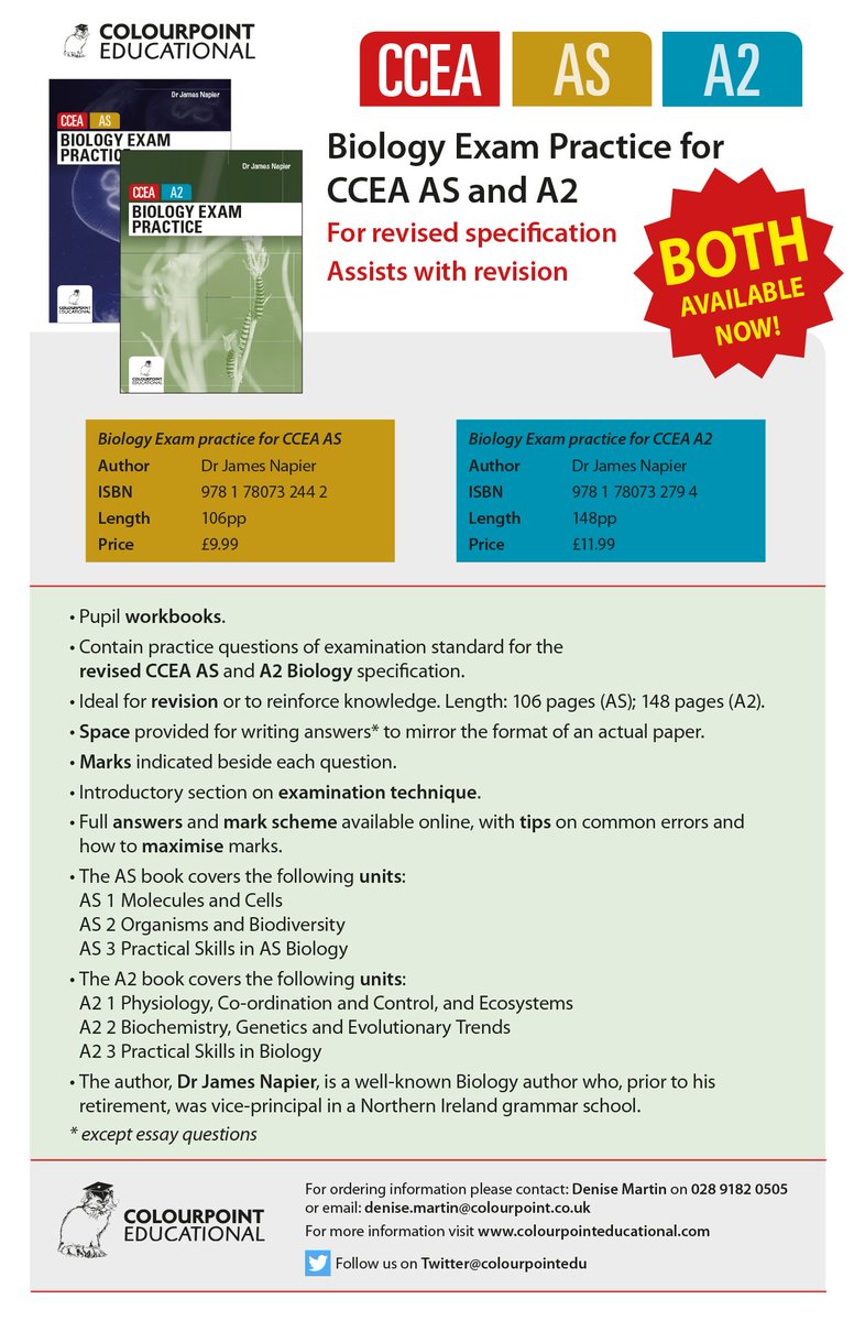 Biology Exam Practice For Ccea A2 Level examplpaper