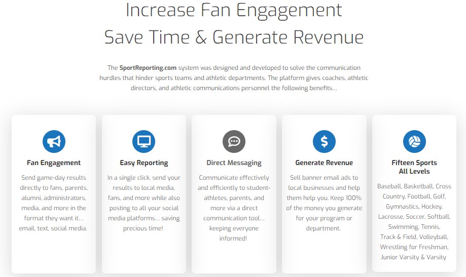 sreporting_com's tweet photo. Missing your fans as winter sports begin? Well your fans are missing you, too. Keep them engaged and informed with https://t.co/8wI2xZpY2O!

FREE demo available for the remainder of the 2020-21 academic calendar! Find out more at https://t.co/8wI2xZpY2O. https://t.co/9sBcDRGwg3