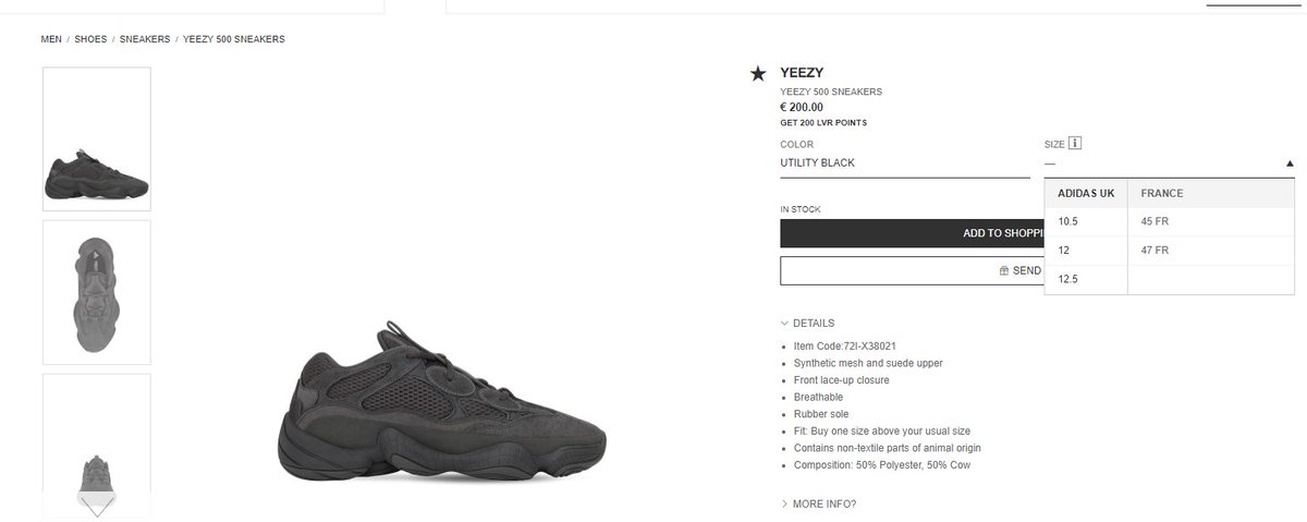 yeezy 5 utility black restock