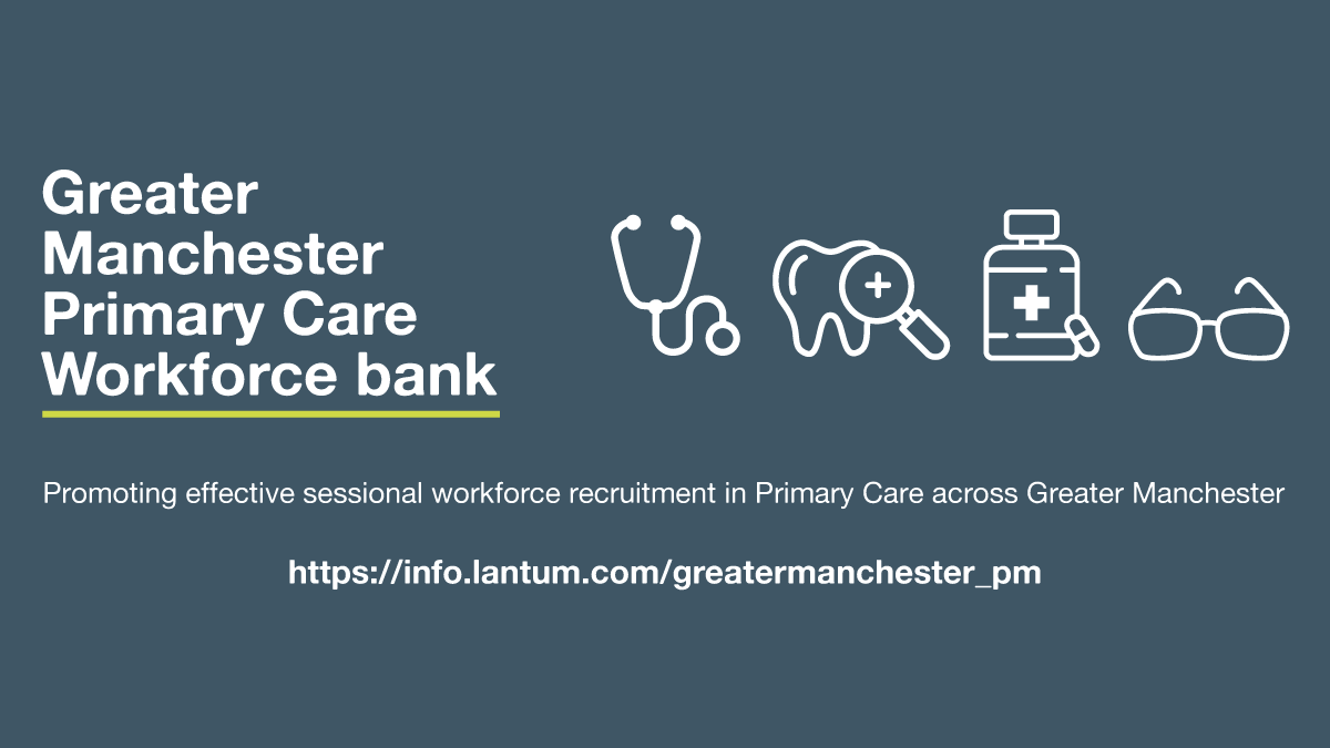 PrimaryCareGM's tweet photo. Does your general practice need help & support from sessional staff? Learn about how #GMworkforce bank can help https://t.co/5mS9LDYIm8 & subscribe to our newsletter for future updates https://t.co/7xx3VkkZtz @DrAliLea @roylepryor @gillylee @GM_HSC @greatermcr @GPExcellenceGM https://t.co/LAgPVPQlna