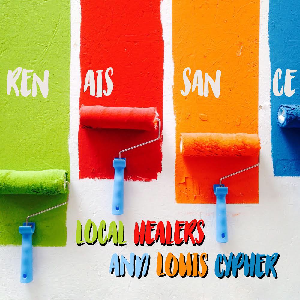 Imnotfromlondon's tweet photo. We're proud of @HealersLocal and #LouisCypher for their "Renaissance" single out today &amp; so very happy to be putting it out through #ImNotFromBrooklyn !!  

Buy https://t.co/DZjoBgjksI
Stream https://t.co/aqCTx6Y3qy
Watch https://t.co/Dphd4GpIZ0

#LocalHealers #NewMusicFriday https://t.co/4W3PP1wYlg