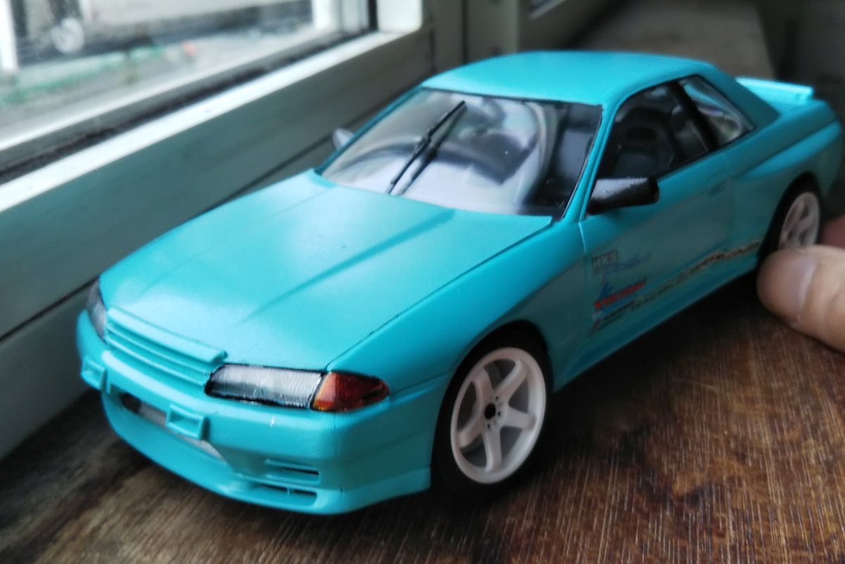 B11W_eK_pino's tweet photo. #これが私の代表作
去年実車を買った記念にフジミのパジェロミニを作ったり、パジェロを作ったあたりからプラモ関係でフォロワーさんが増え、#4d32 の企画で32GT-Rを作った!(この32は密かにノーマル戻ししようかと思ってる)
4枚目のC33ローレルもこだわって組んだから好き👍️👍️ https://t.co/7MKO0PFZKY