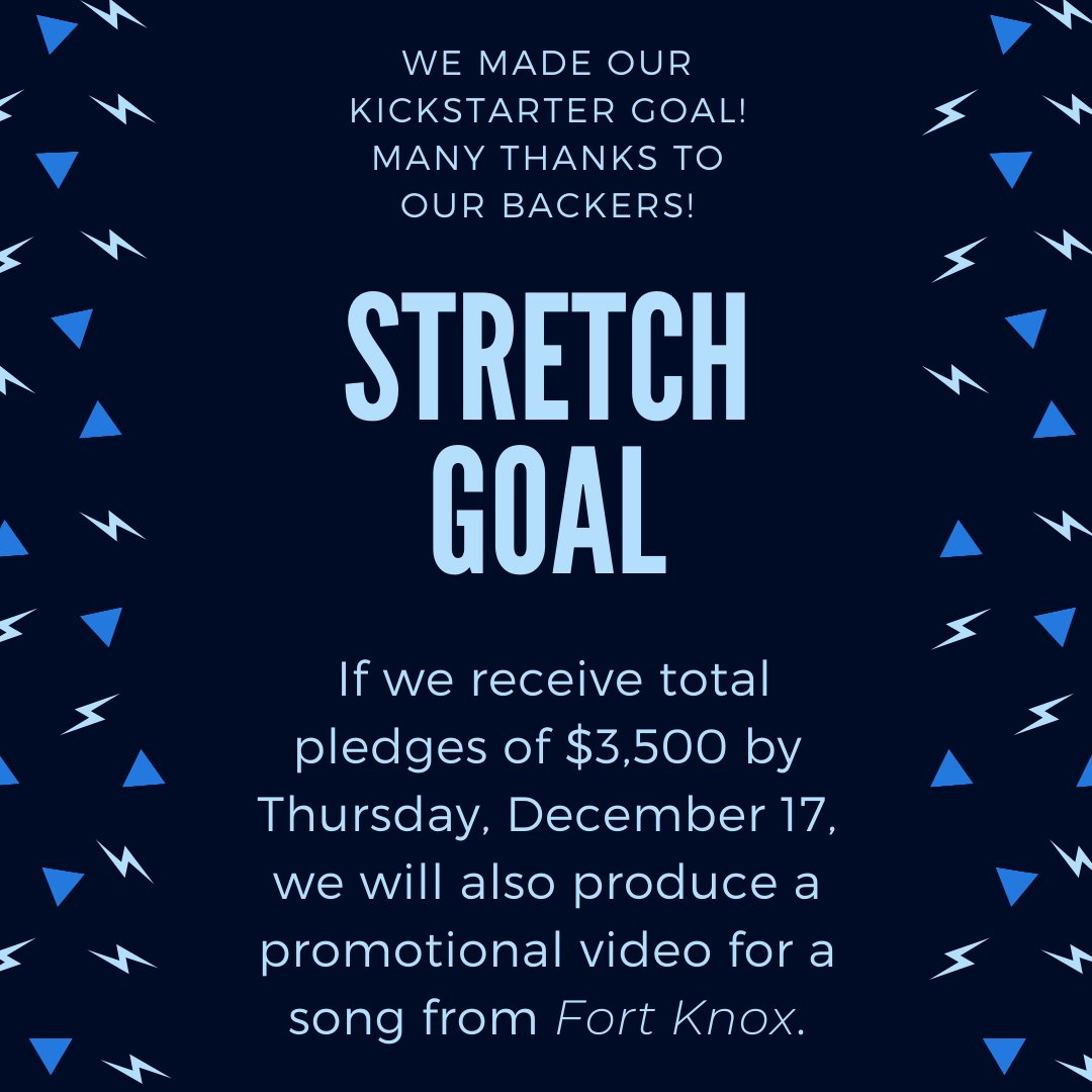 monomialsband's tweet photo. We're happy to report we made our @kickstarter goal, thanks to lots of great backers. We'll keep going until December 17 &amp; you can help us add video production to the mix. Learn more at https://t.co/NnYUHypgqP https://t.co/v4BXfCKoOZ