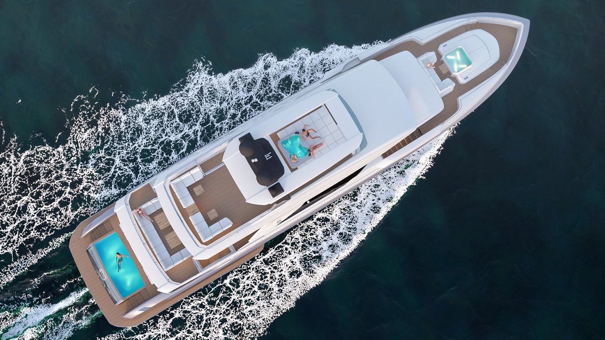 HorizonYachtUSA's tweet photo. The Cor D. Rover designed #FD125 concept takes space, volume and luxury to the next level. #DefineYourHorizon

#HorizonFDseries // #BeBold https://t.co/mEyjTKUzCX