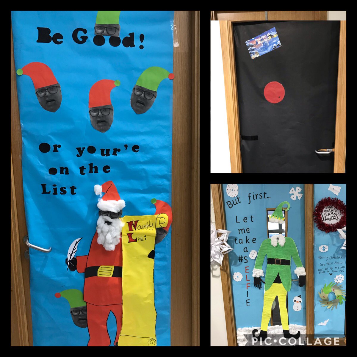 kyleayr1's tweet photo. Well done to all the teachers and elves (pupils) from Kyle that took time to decorate their door. Fantastic effort from everyone! 🎄❤️ https://t.co/Gw3fgAQl0Y