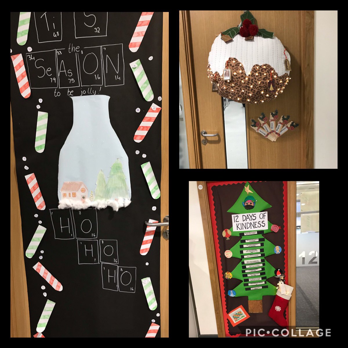 kyleayr1's tweet photo. Well done to all the teachers and elves (pupils) from Kyle that took time to decorate their door. Fantastic effort from everyone! 🎄❤️ https://t.co/Gw3fgAQl0Y