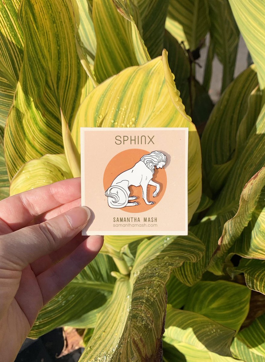 Pins + Patch (1/3):1. The Raven's Star pin by  @Ungapants ( https://catherineunger.bigcartel.com/product/the-raven-s-star-enamel-pin)2. Sacred Heart Patch by  @aj_pritchett ( https://www.etsy.com/listing/627674606/sacred-heart-patch?ref=shop_home_feat_1)3. Sphinx by  @samanthamashart ( https://www.etsy.com/listing/902852888/sphinx-15-pin?ref=shop_home_feat_1)