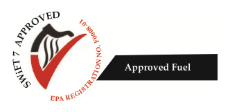 How do I know if my fuel is an approved low smoke fuel?All fuel which is sold as “low smoke coal” should come in sealed bags carrying the wording “APPROVED FUEL -Contents comply with the Air Pollution Act Regulations” and should have the Swift 7 logo on the bag.