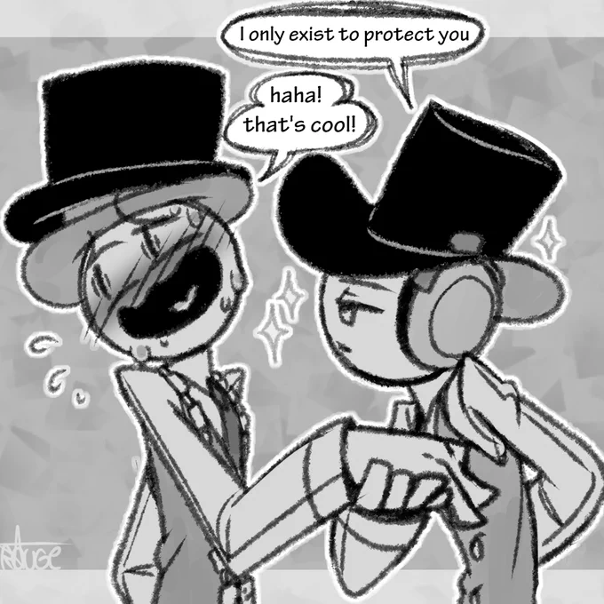 reginald henry and right hand charles
#HenryStickmin #HenryStickminFanArt #CharacterSwitch 