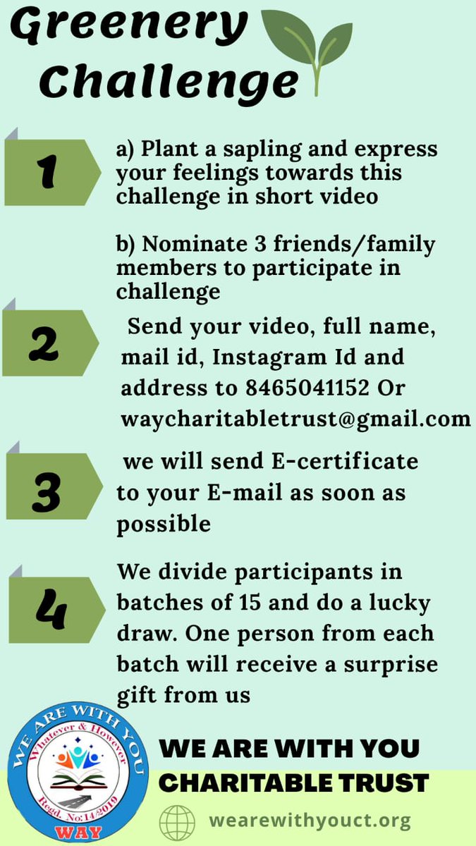 wearewithyouct's tweet photo. Spread Green 🤠 #plants #nominate #SpreadGreenery #plantingchange https://t.co/W2WLtLZJ3B