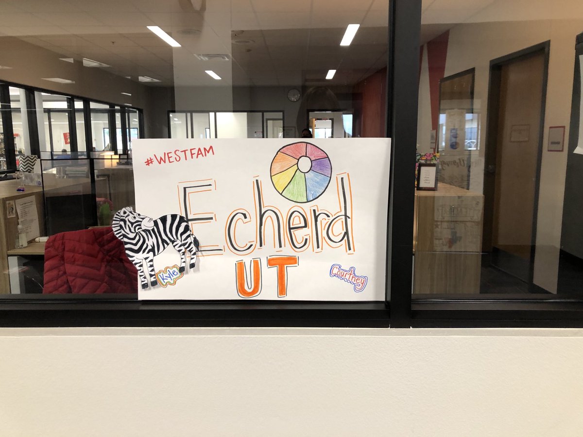 Bridget Echerd (@edaidecmsw) on Twitter photo This made me smile big! Thanks CMSW Student Council for making the effort to personalize this poster for me! Keep up your good work building community, you are awesome! #westfam <a href="/CMSWestWrangler/">Coppell Middle School West</a> This made me smile big! Thanks CMSW Student Council for making the effort to personalize this poster for me! Keep up your good work building community, you are awesome! #westfam <a href="/CMSWestWrangler/">Coppell Middle School West</a>